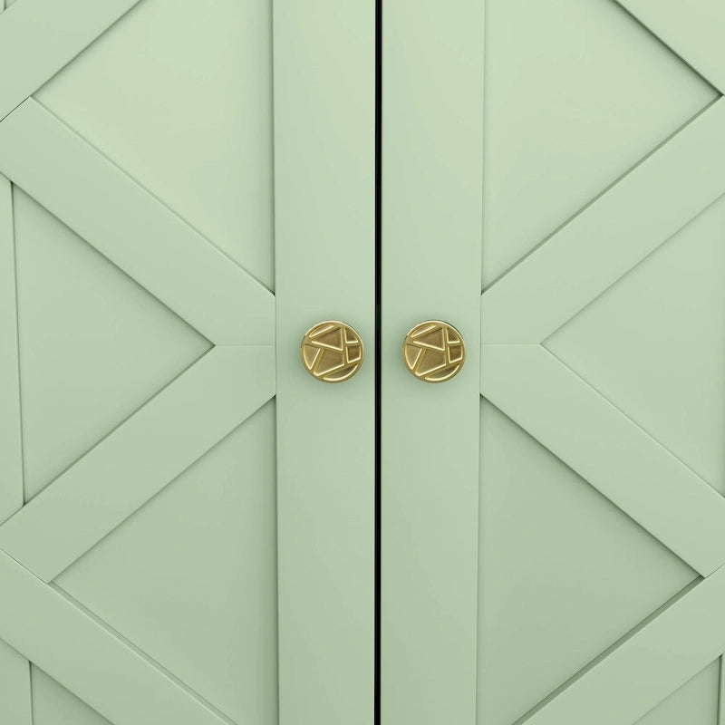 70-inch Extra-Wide Rustic TV Stand for 80 TVs - Natural Wood Finish