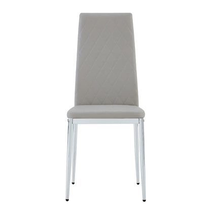 Dining chair, black chair and 6-piece set of