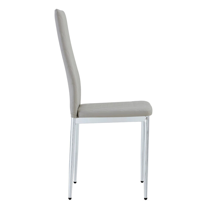 Dining chair, black chair and 6-piece set of