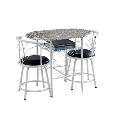 Volmer 3 Piece Dining Set