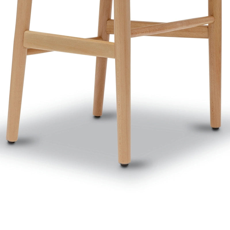 Poly & Bark Weave Chairs - Solid Wood Frame (Set of 2)