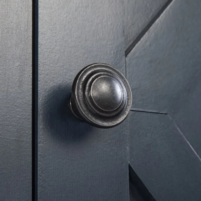 47 in. Modern X-Door Wine Cabinet w/ Built-in Wine Rack - 47 in Width