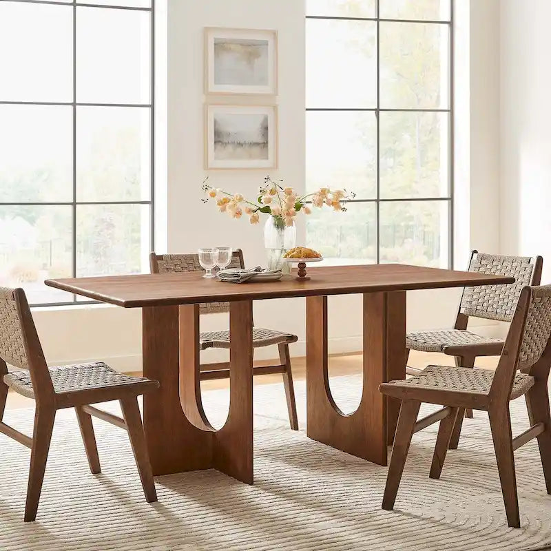 Rivian Rectangular 70 Wood Dining Table