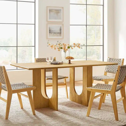 Rivian Rectangular 70 Wood Dining Table