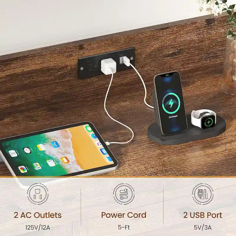 6 Layer File Cabinet Lock Vertical Filing Cabinet Charging Station