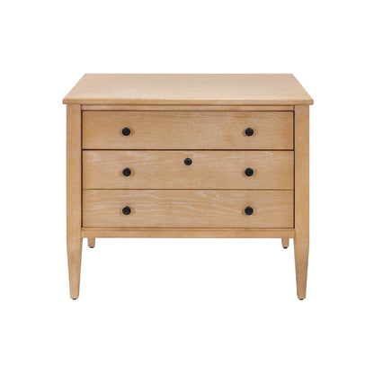 Modern Wood Lateral File, Storage File Drawer, Office File Drawer, Fully Assembled, Light Brown