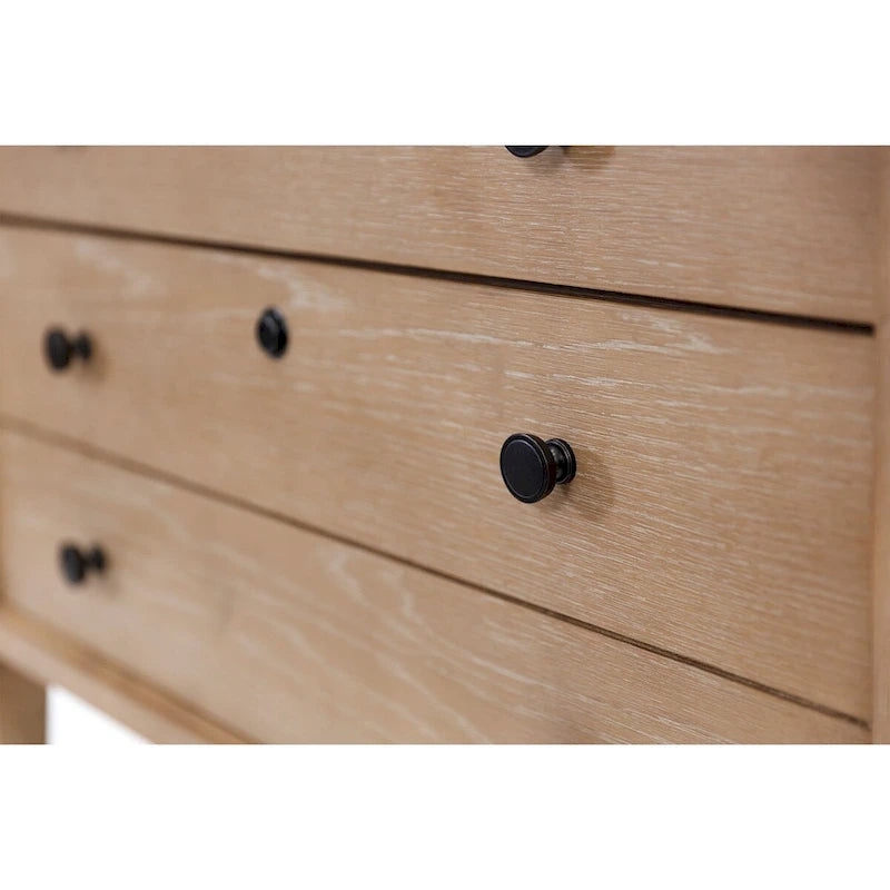 Modern Wood Lateral File, Storage File Drawer, Office File Drawer, Fully Assembled, Light Brown