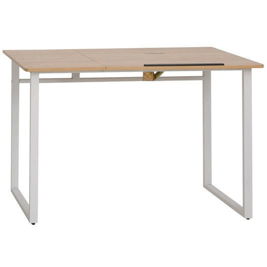 Modern Writing Table with Adjustable Tiltable Tabletop