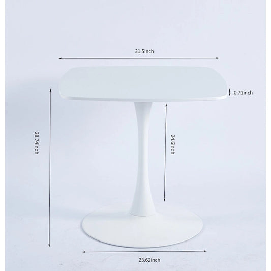 Mid-century 5pieces Kitchen dining table set for 4-6 people