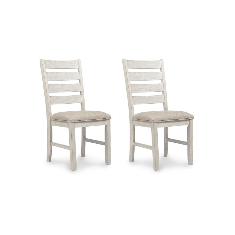 Signature Design by Ashley Skempton White / Light Brown 5-Piece Dining Package