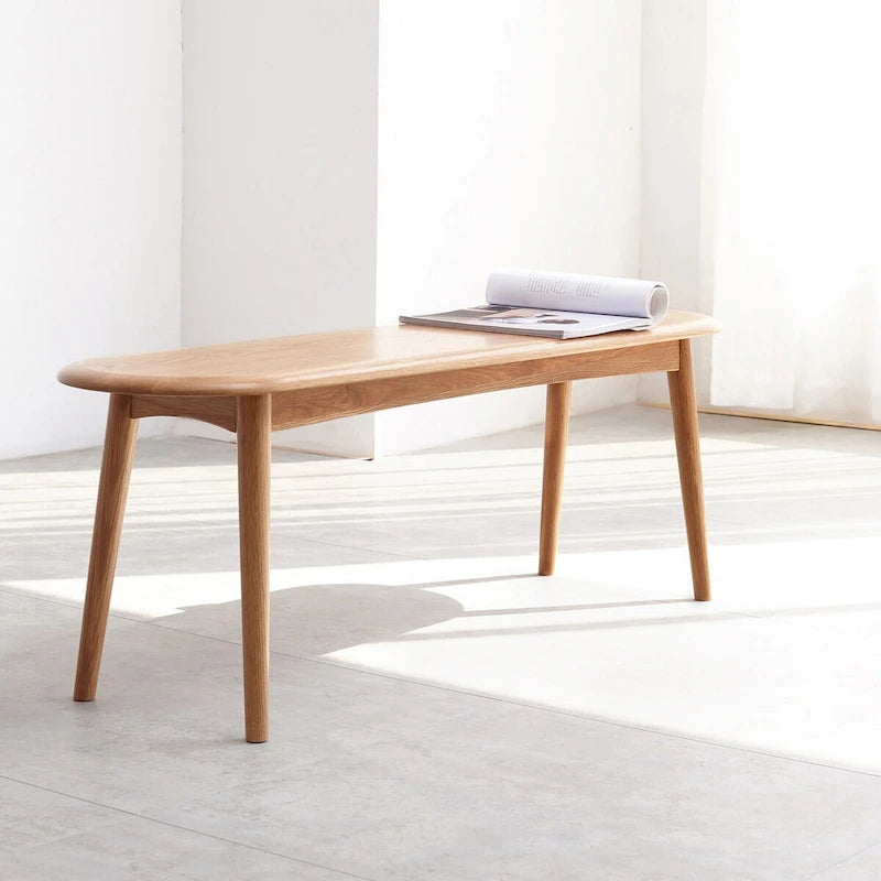 Natural Oak Wood for Dining Bench