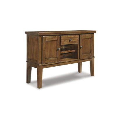 Signature Design by Ashley Ralene Medium Brown 8-Piece Counter Height Dining Package