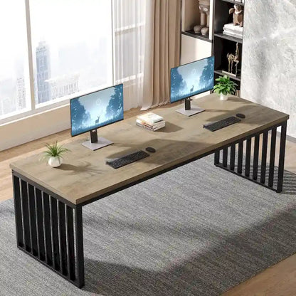 78.74-inch Two Person Computer Desk for Home Office