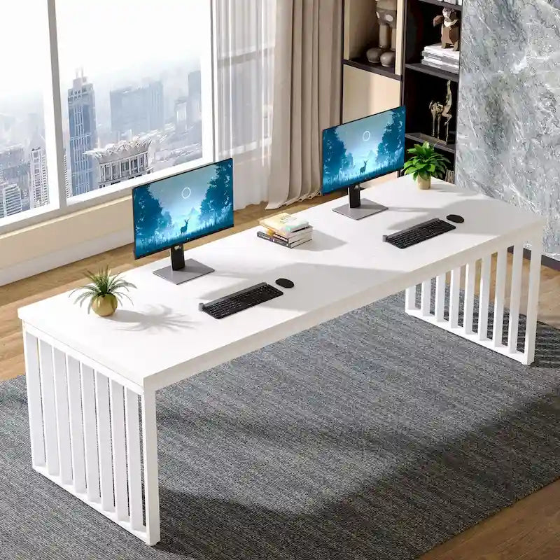 78.74-inch Two Person Computer Desk for Home Office