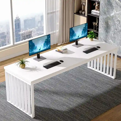 78.74-inch Two Person Computer Desk for Home Office