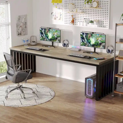 78.74-inch Two Person Computer Desk for Home Office