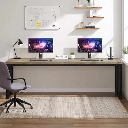78.74-inch Two Person Computer Desk for Home Office