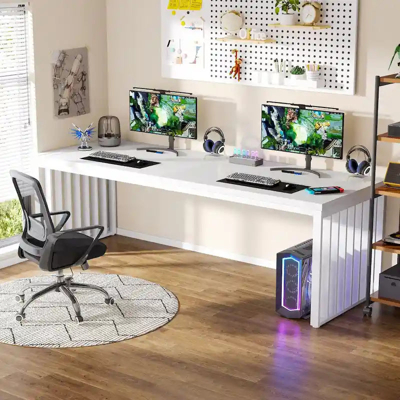 78.74-inch Two Person Computer Desk for Home Office