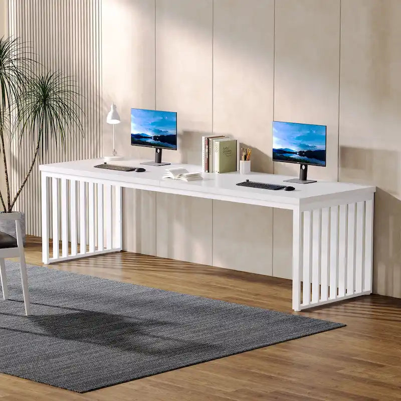 78.74-inch Two Person Computer Desk for Home Office