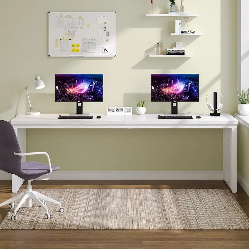 78.74-inch Two Person Computer Desk for Home Office