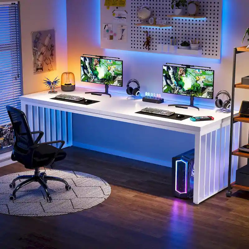 78.74-inch Two Person Computer Desk for Home Office