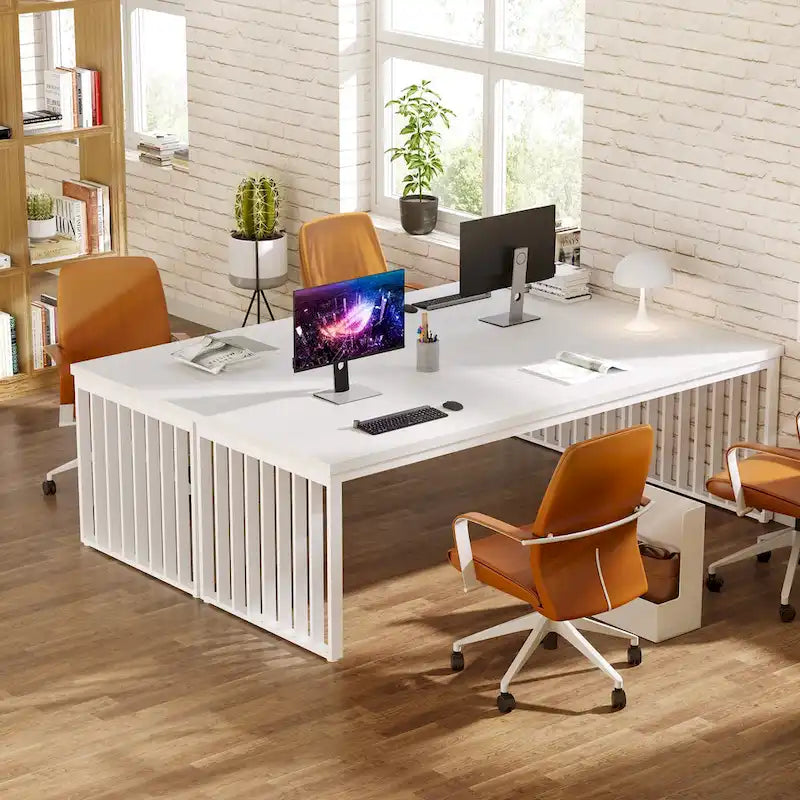 78.74-inch Two Person Computer Desk for Home Office