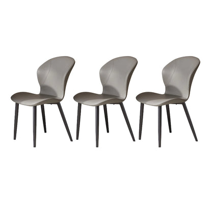 Set of 3/6/9/12 PU Leather Modern Dining Chairs - Comfortable, Easy-to-Clean, Contemporary Design for Kitchen or Dining Room