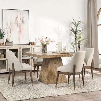 Classic Home Montana 48 Square Dining Table in Natural