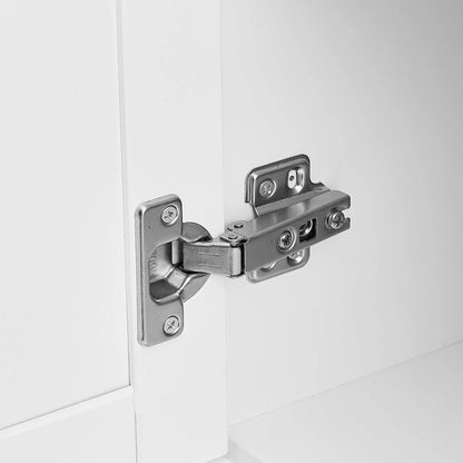 32 in. W x 72 in. H Storage Cabinet with Doors and Three Drawers