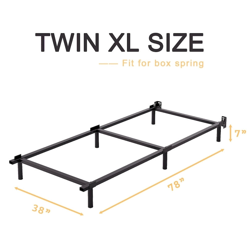 7 Inch Adjustable Steel Bed Frames Heavy Duty