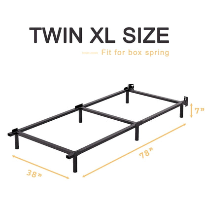 7 Inch Adjustable Steel Bed Frames Heavy Duty