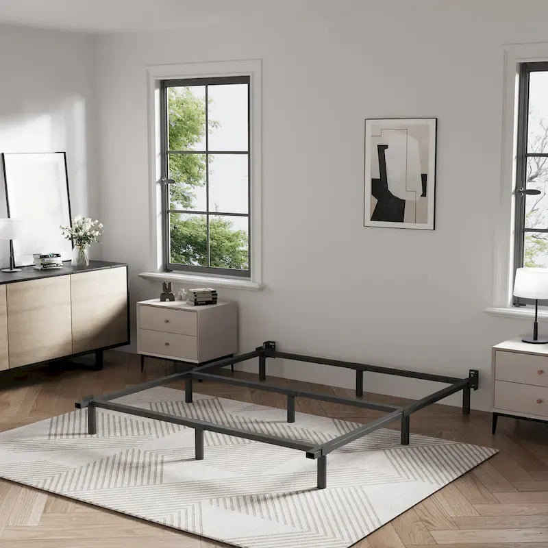 7 Inch Adjustable Steel Bed Frames Heavy Duty